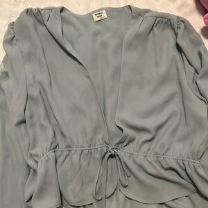 Sunday best Front Tie Top Small NWOT